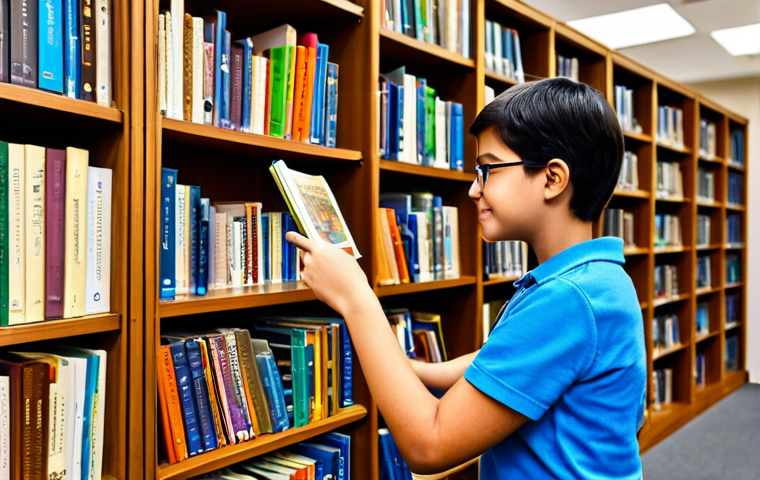 스토리텔러 자격증의 글로벌 인증 가능성 분석과 사례 연구와 전략 - **Image:** A librarian helping a child find a book.
**Prompt:** A friendly librarian assisting a...
