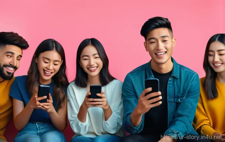 스토리텔러가 되는 데 걸리는 시간 - A dynamic and vibrant scene capturing the essence of short-form video storytelling in the digital ag...