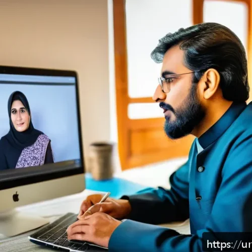 스토리텔러 관련 온라인 강의 추천 - A vibrant digital classroom scene featuring diverse adult students engaging in an online storytellin...