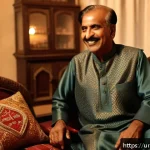 스토리텔러로서 스토리 구성을 잘하는 방법 - A heartfelt emotional scene set in a traditional South Asian living room during a family gathering i...