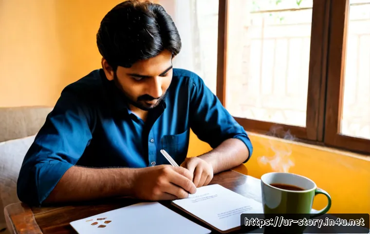 Home 17 스토리텔러로서의 창의력 훈련 방법 - Photorealistic Pakistani Urdu-speaking aspiring storyteller seated at a tidy wooden desk in a sunlit...