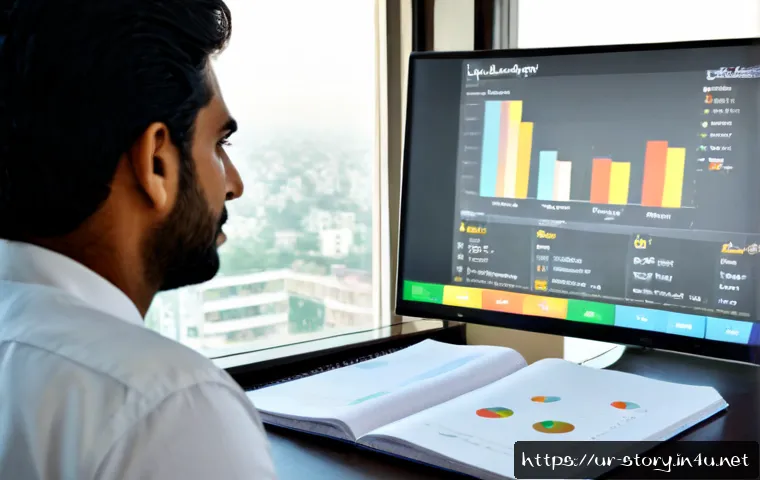 Home 17 스토리텔러 직무와 관련된 통계 분석 - Photorealistic Pakistani Urdu-speaking storytelling analyst in a modest modern Karachi office, revie...